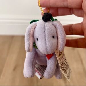 Gund Disney Classic Pooh Collection Eeyore Plush Toy Christmas Ornament NWT RARE